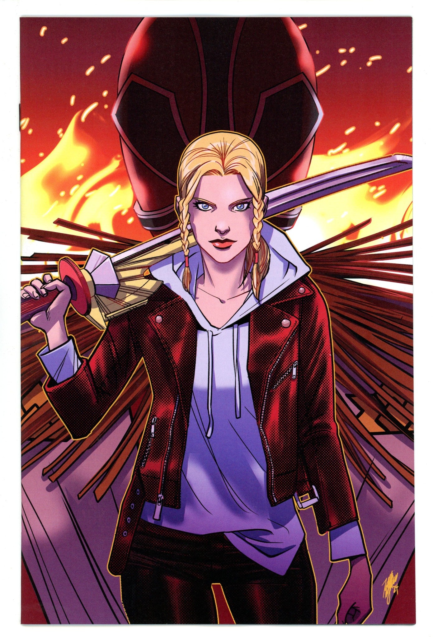 Power Rangers Prime  8 Miyazawa  Virgin Incentive Variant NM   (2025)