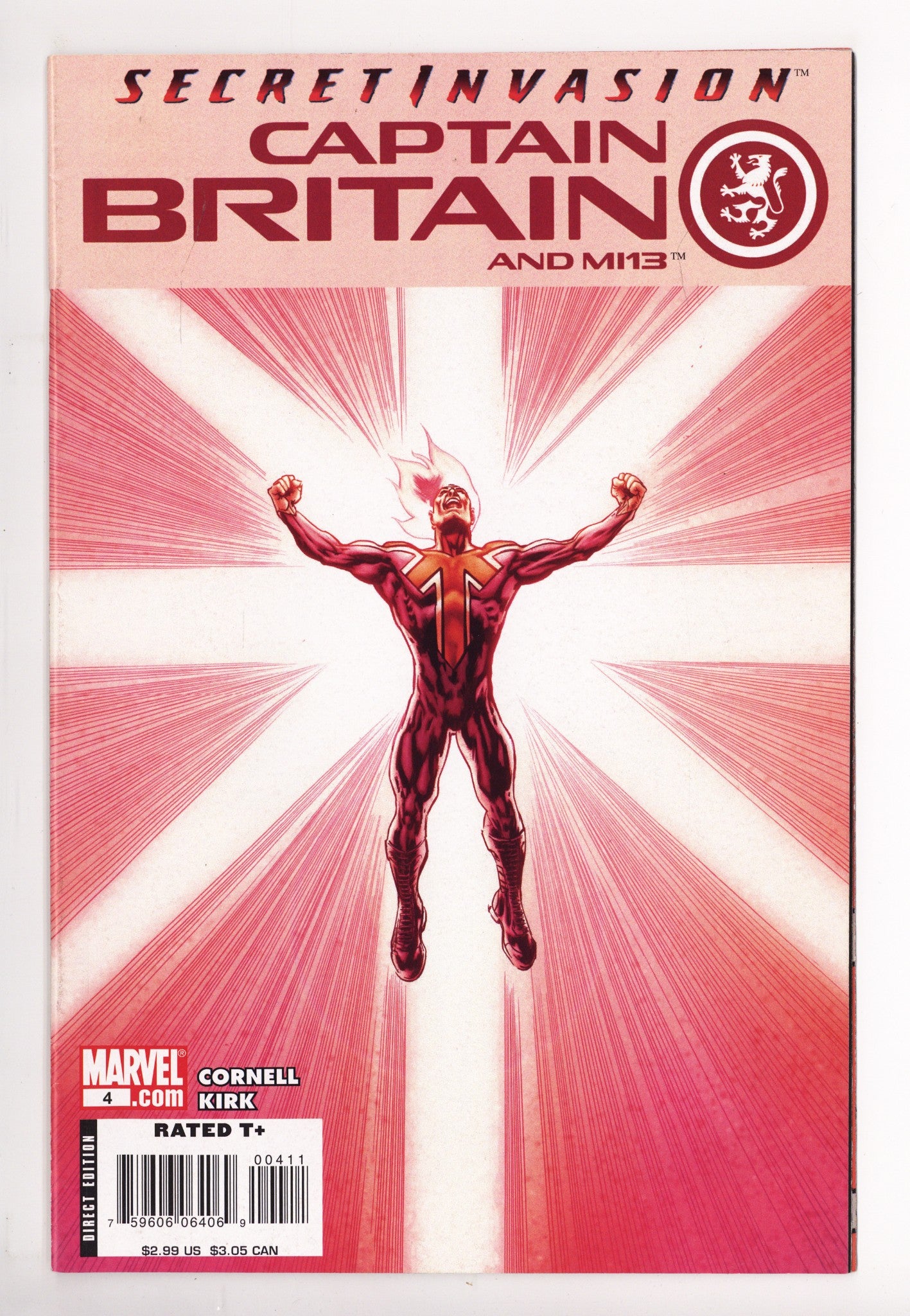 Captain Britain and MI: 13 4 High Grade (2008) 