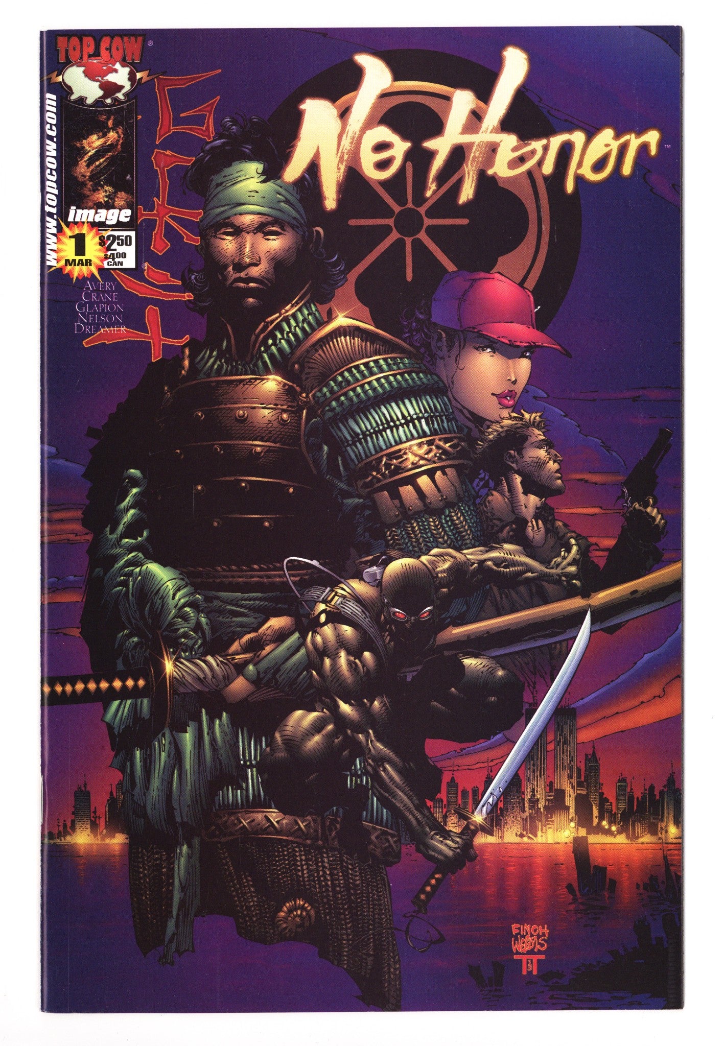 No Honor 1 High Grade (2001) Finch Variant 