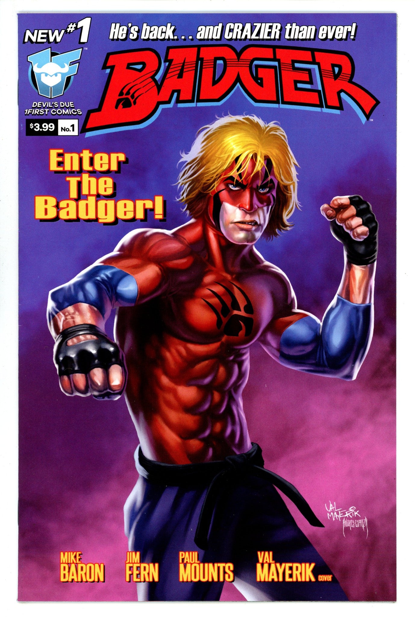 Badger Vol 4 1 High Grade (2016) 