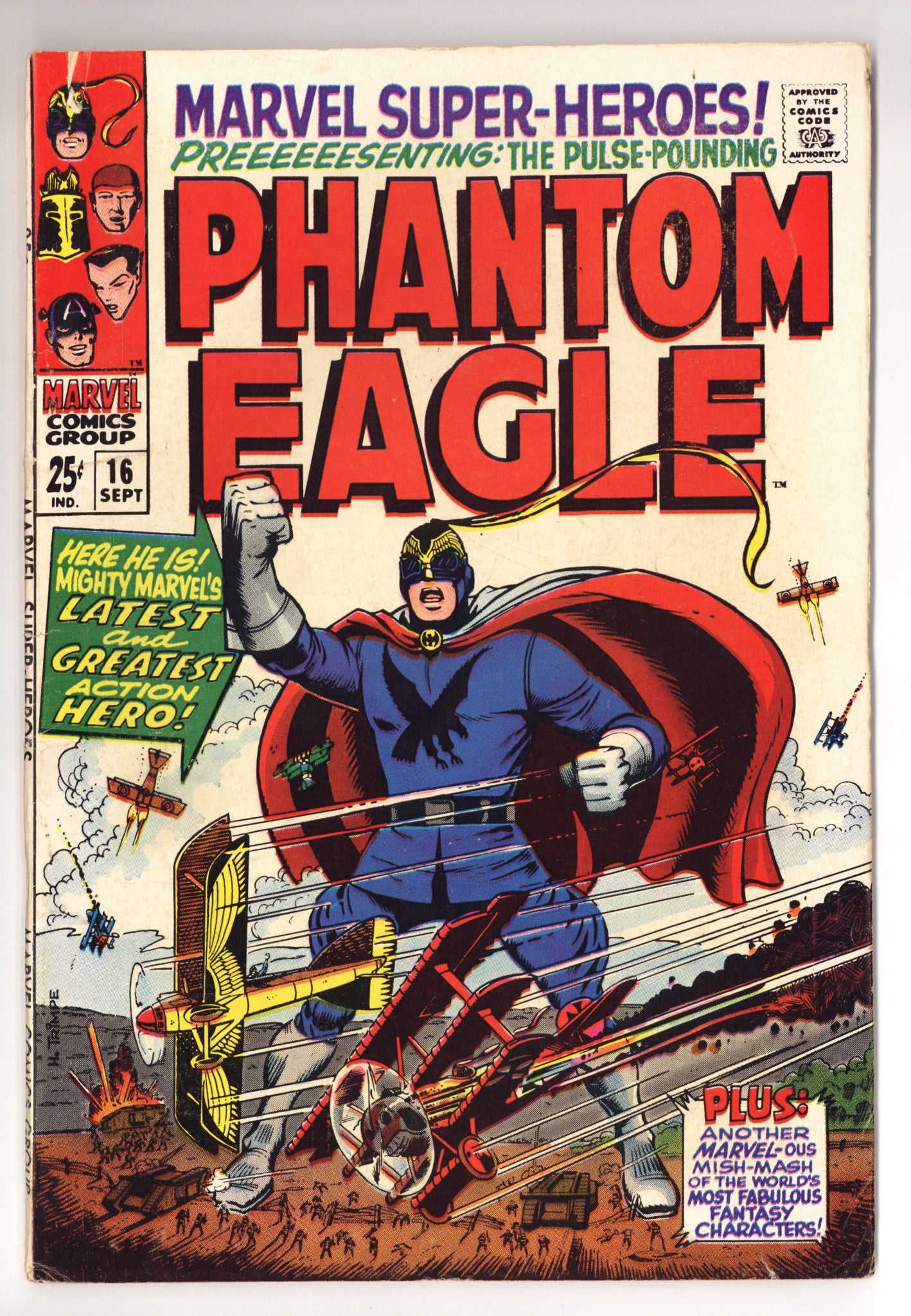 Marvel Super-Heroes Vol 1 16 VG/FN (5.0) (1968) 
