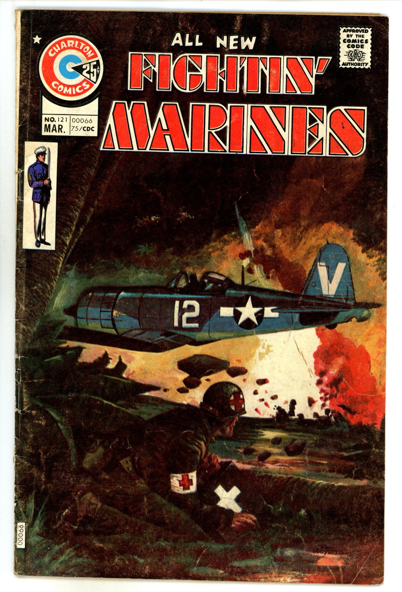 Fightin' Marines 121 VG+ (4.5) (1975) 