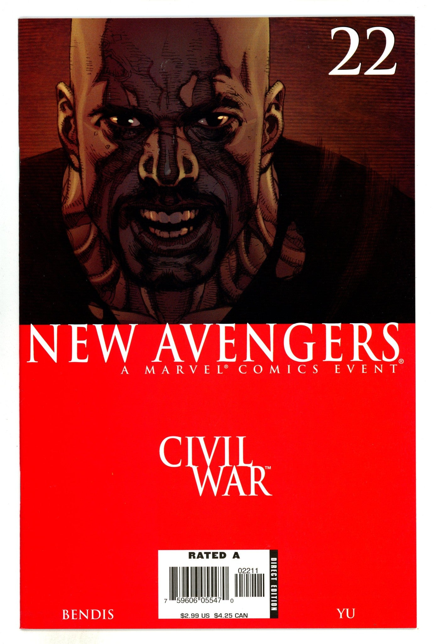 New Avengers Vol 1 22  High Grade  (2006)  