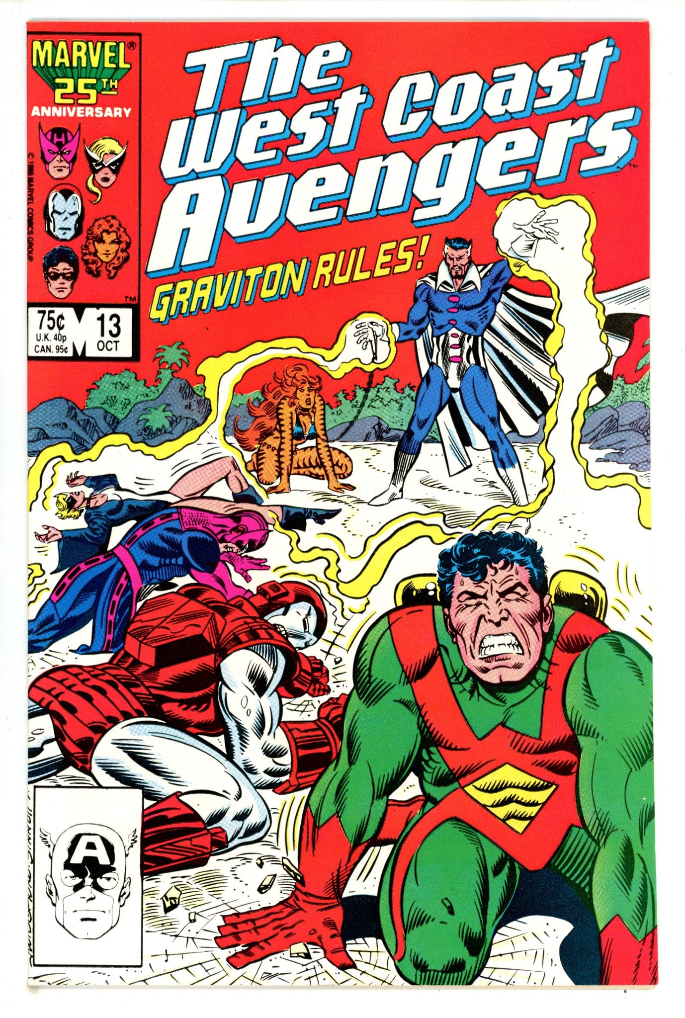 West Coast Avengers Vol 2 13 High Grade (1986) 