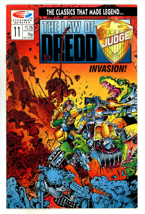 The Law of Dredd 11 Mid Grade (1989)