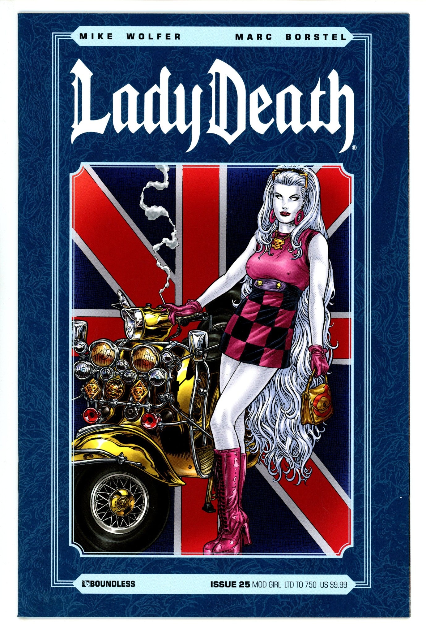 Lady Death Vol 3 25 Ryp Mod Girl Variant (2012)