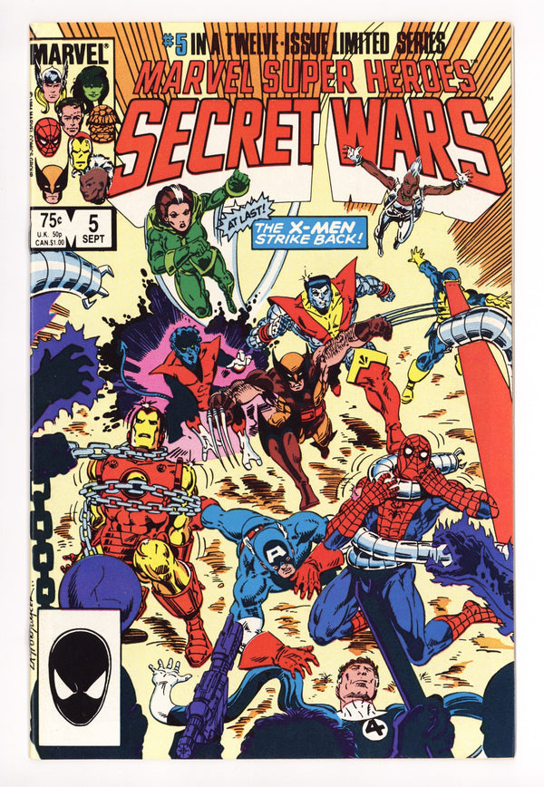 Marvel Super-Heroes Secret Wars 5 VF (8.0) (1984)