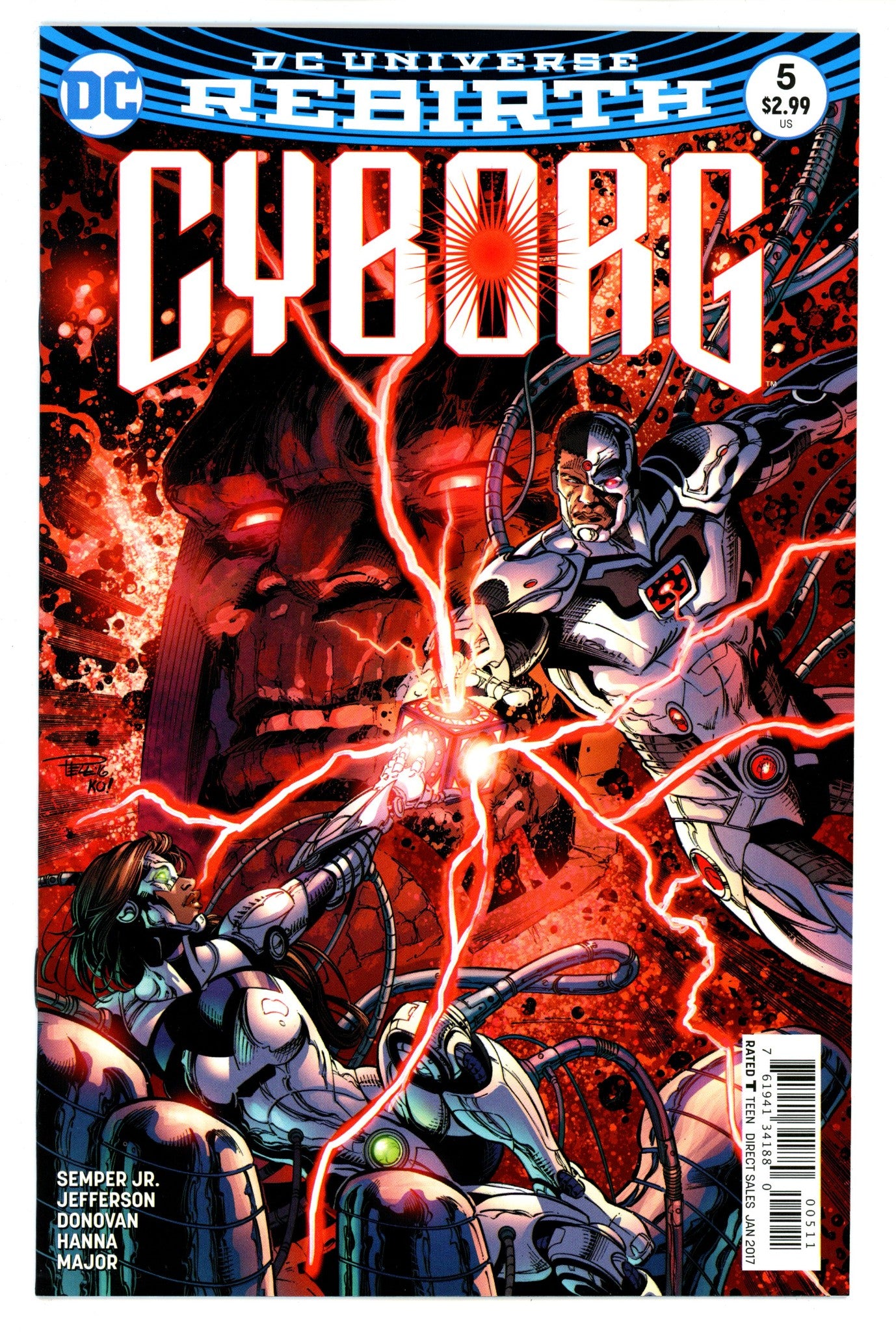 Cyborg Vol 2 5 High Grade (2017) 