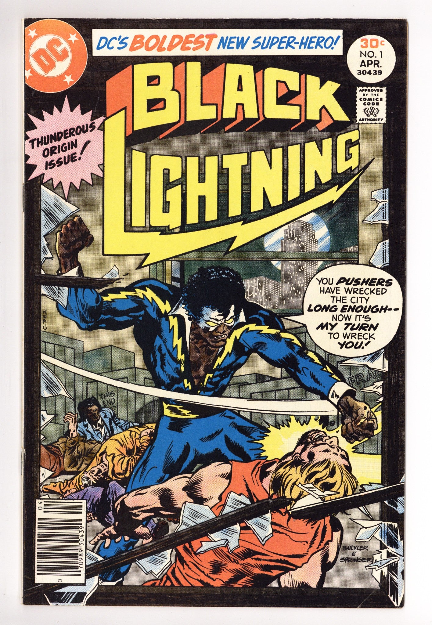 Black Lightning Vol 1 1 FN+ (6.5) (1977) 