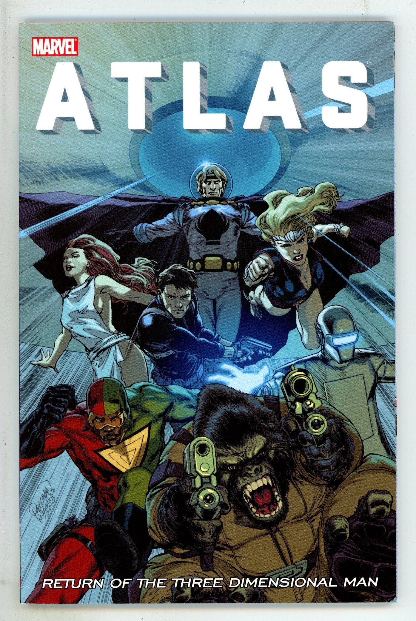 Atlas: Return of the Three Dimensional Man TPB     High Grade   (2010)       