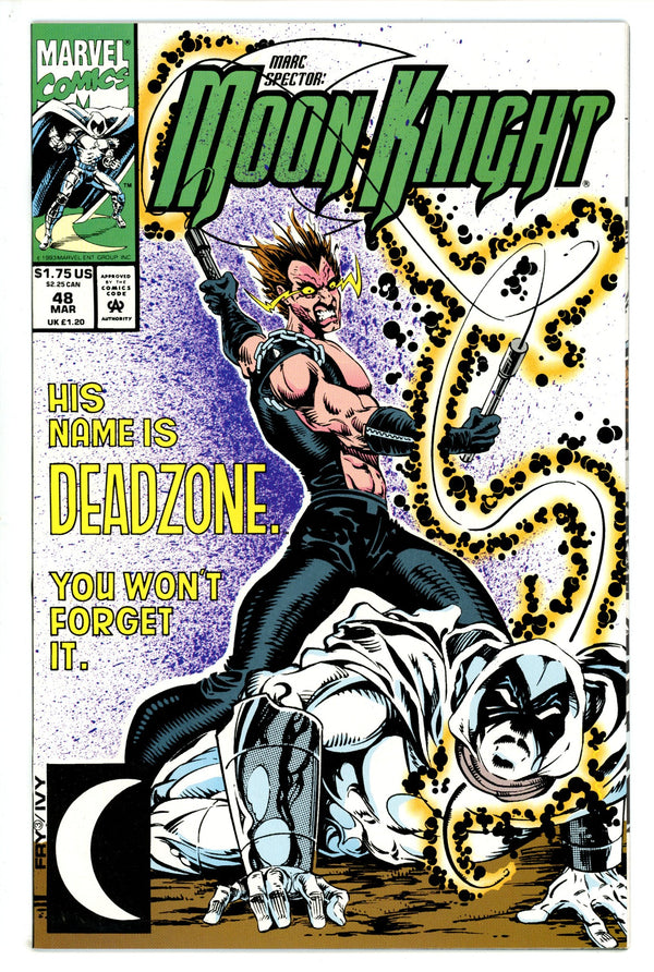 Marc Spector: Moon Knight 48 VF/NM (1993)