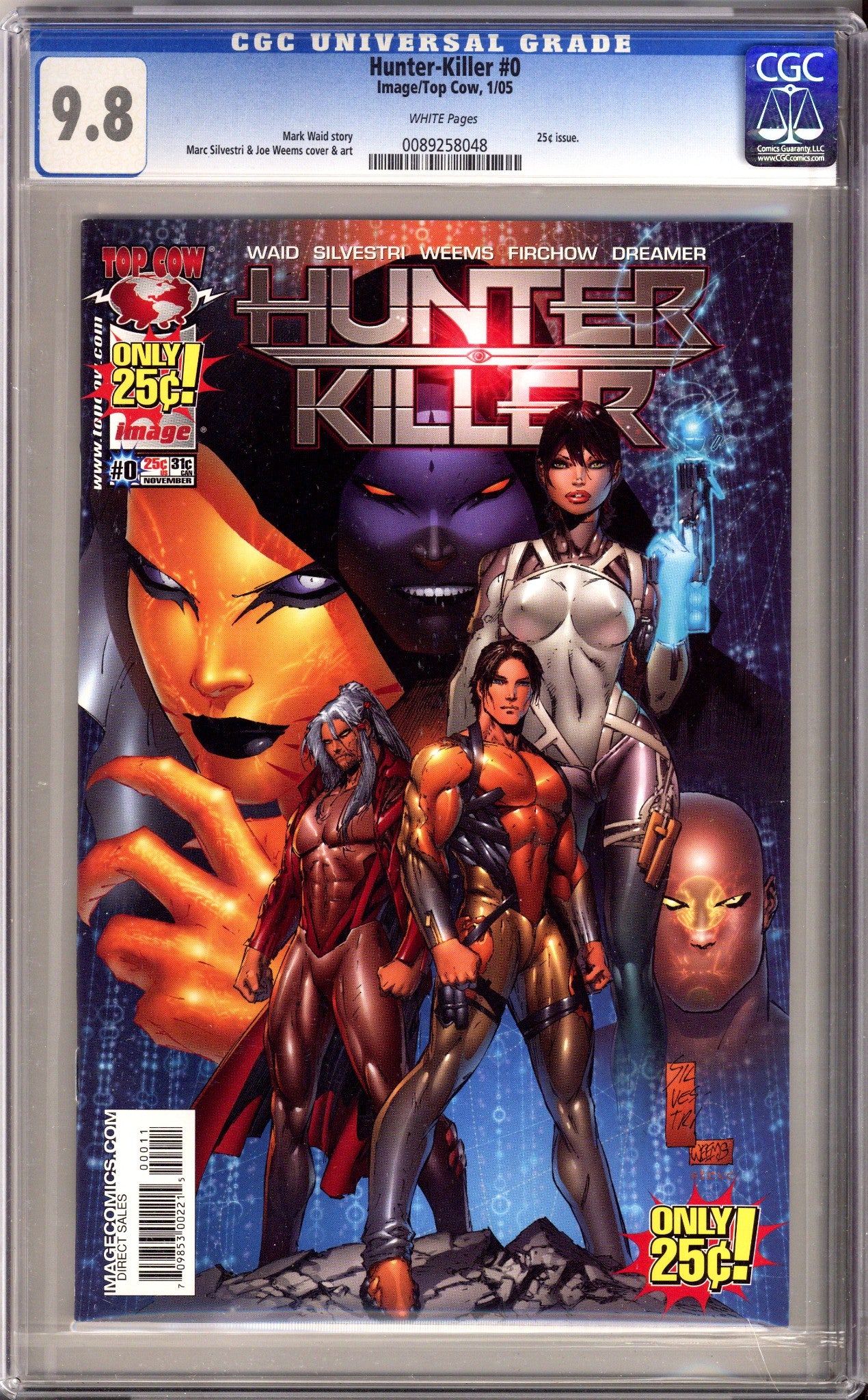 Hunter-Killer 0 CGC 9.8 (NM/M) (2005) 