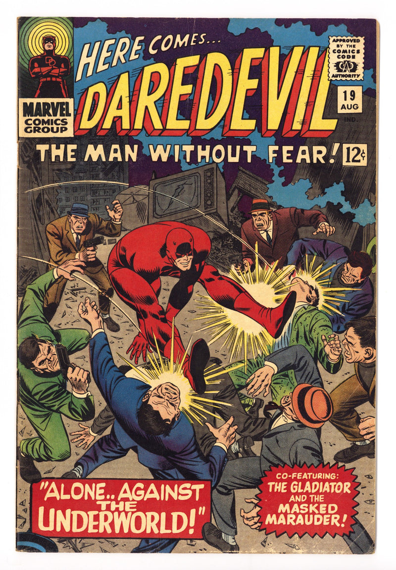 Daredevil Vol 1 19 VG+ (4.5) (1966) 