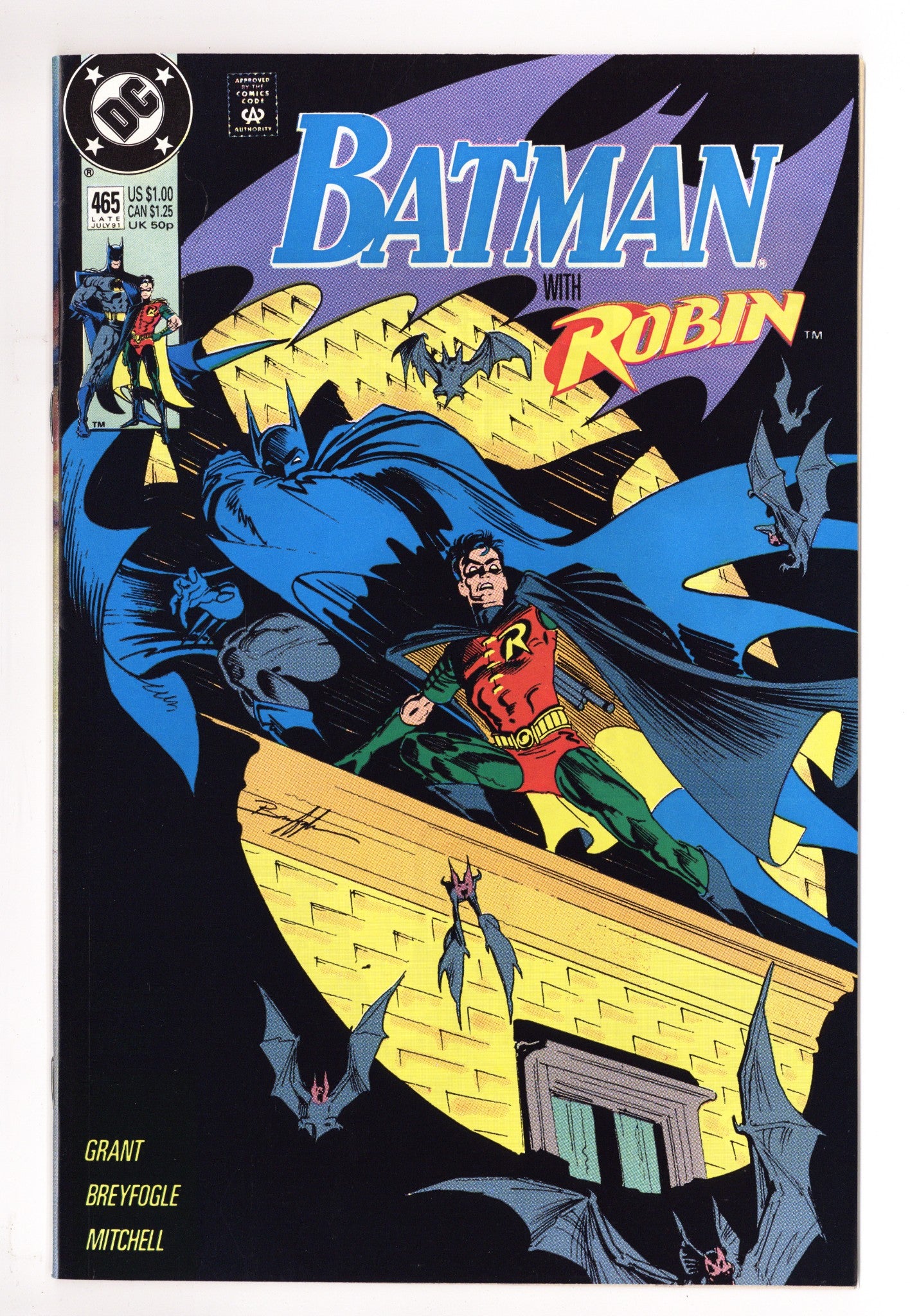 Batman Vol 1 465 High Grade (1991) 