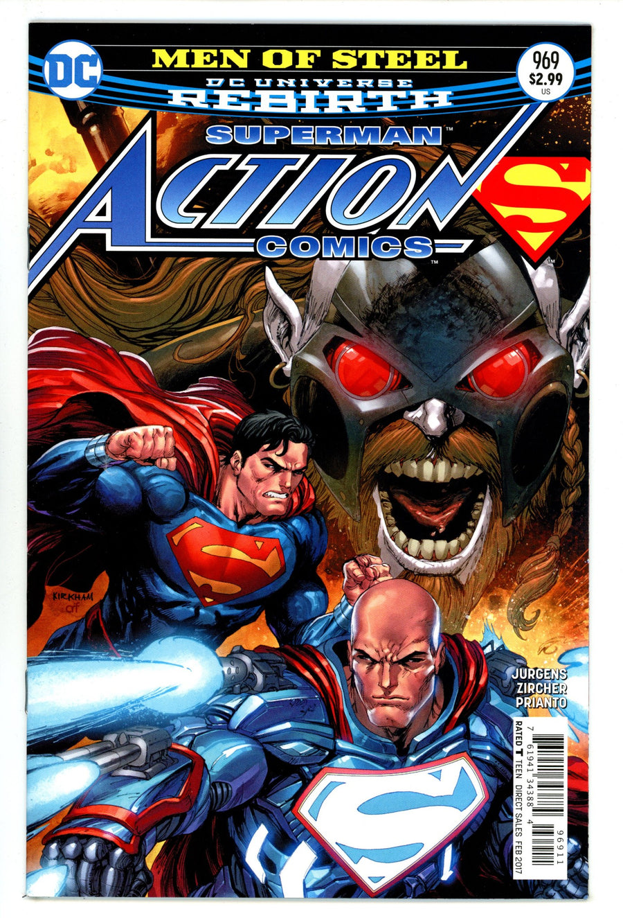 Action Comics Vol 3 969 High Grade (2017) 