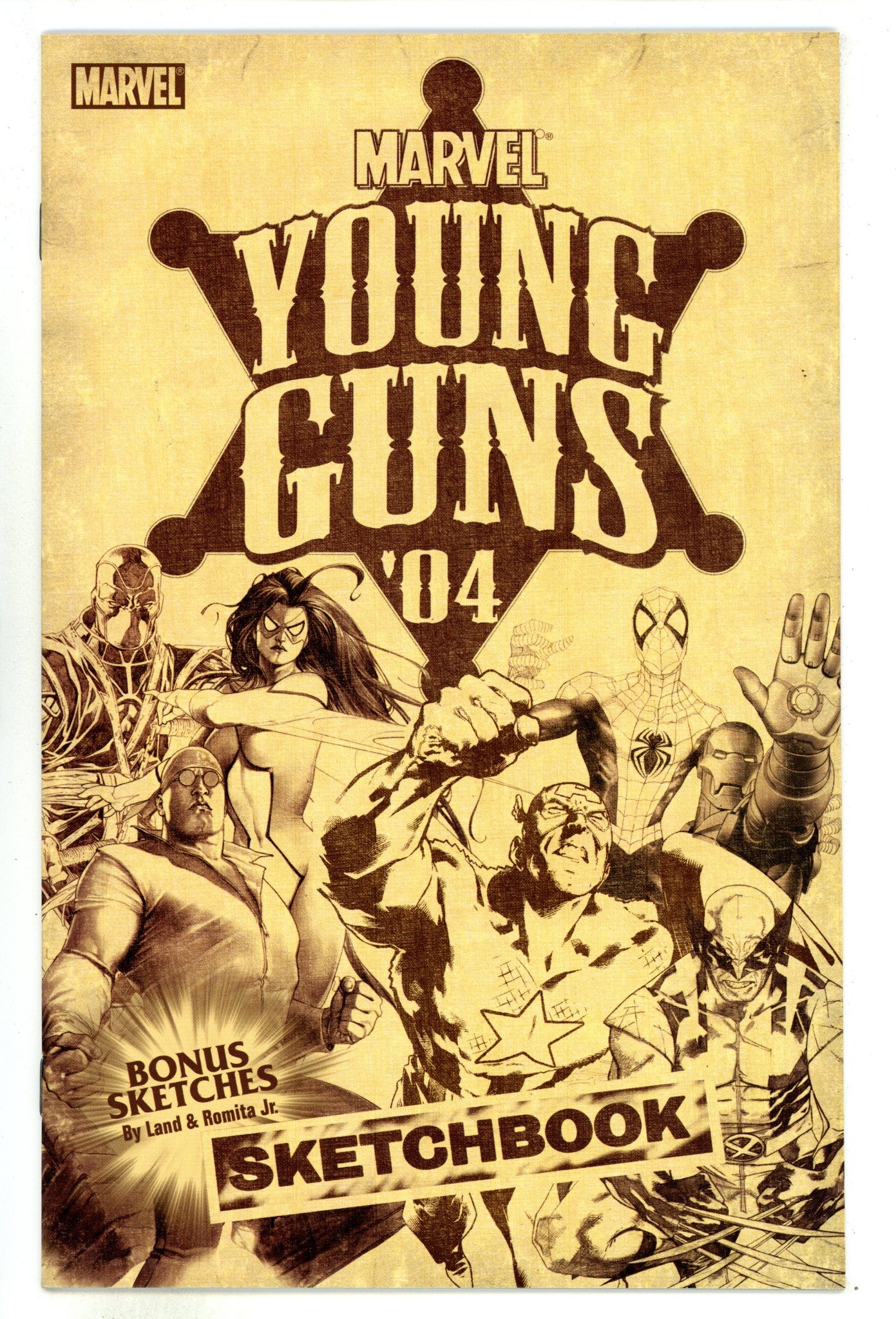 Young Guns Sketchbook   [nn]  VF+ (8.5)   (2005)        