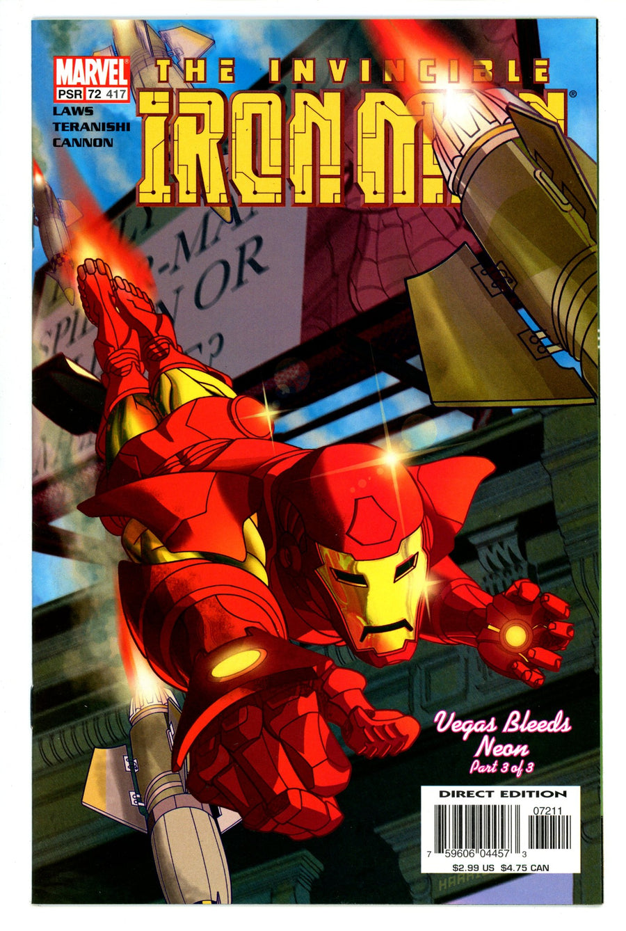 Iron Man Vol 3 72 (417) High Grade (2003) 
