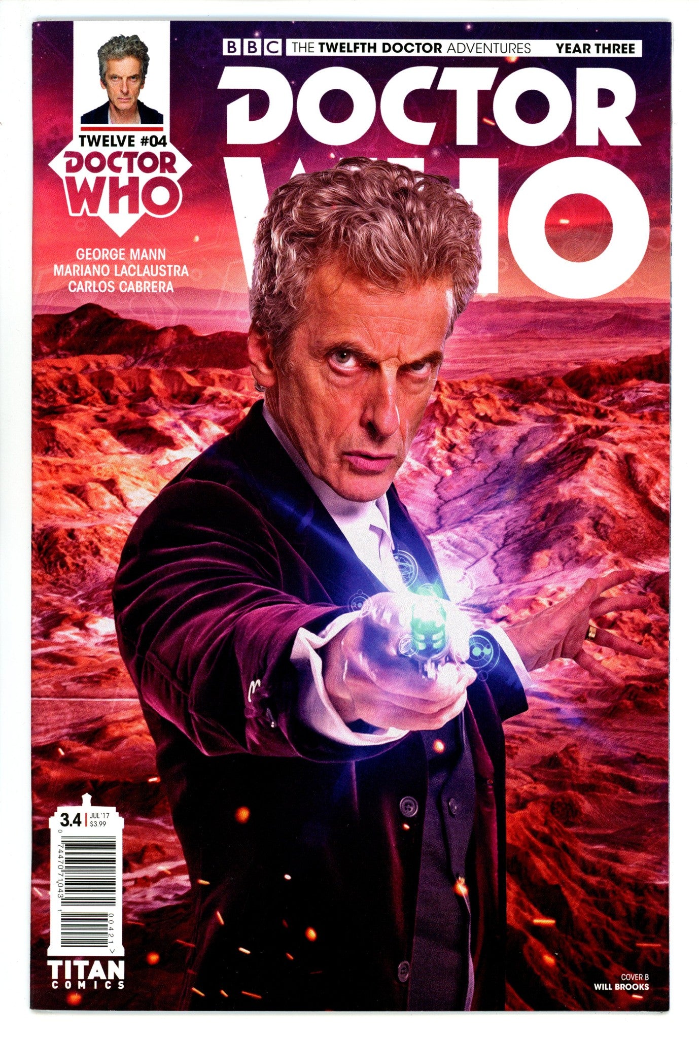 Doctor Who: The Twelfth Doctor, Year Three 4 High Grade (2017) Photo Variant 