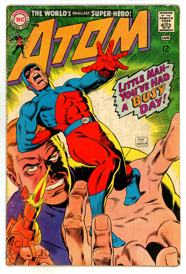 The Atom Vol 1 34 VG (4.0) (1967)