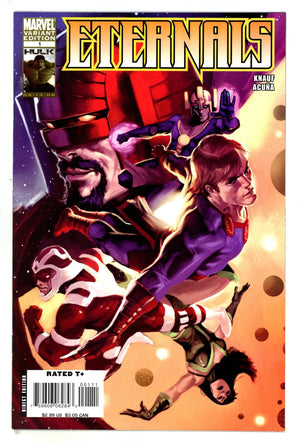 Eternals   1  Mid Grade   (2008) Djurdjevic   Variant
