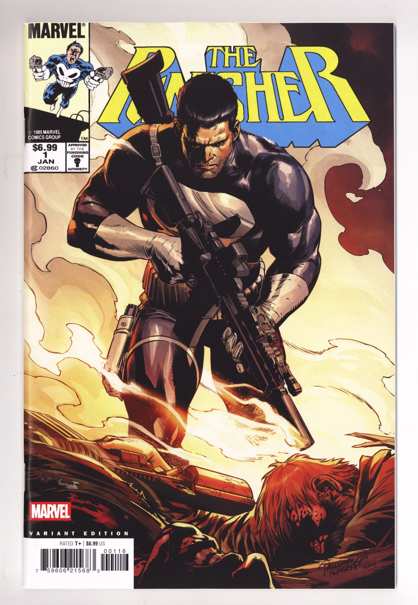 Punisher Vol 1 1 Pagulayan  Facsimile Incentive NM-  (2026)