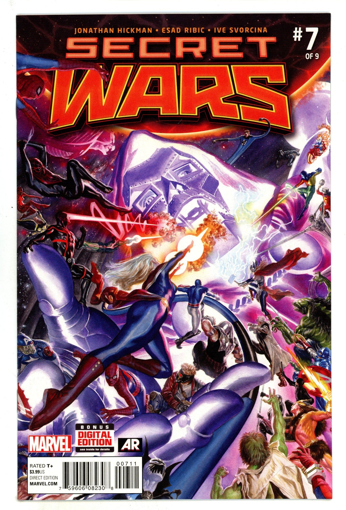 Secret Wars Vol 1 7 High Grade (2016) 