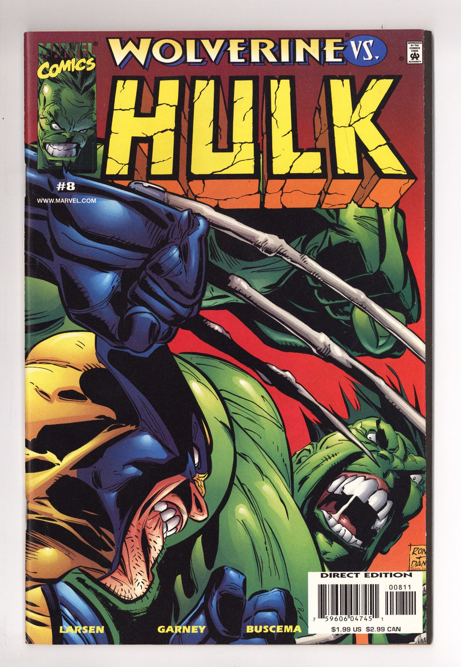 Hulk Vol 2 8 VF (8.0) (1999) 
