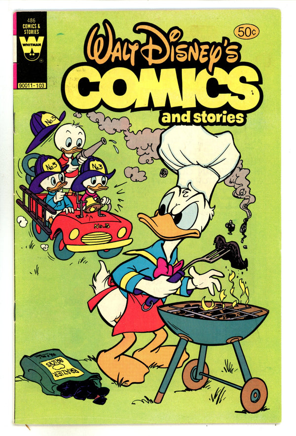 Walt Disney's Comics and Stories 6 / 486 Mid Grade (1981)