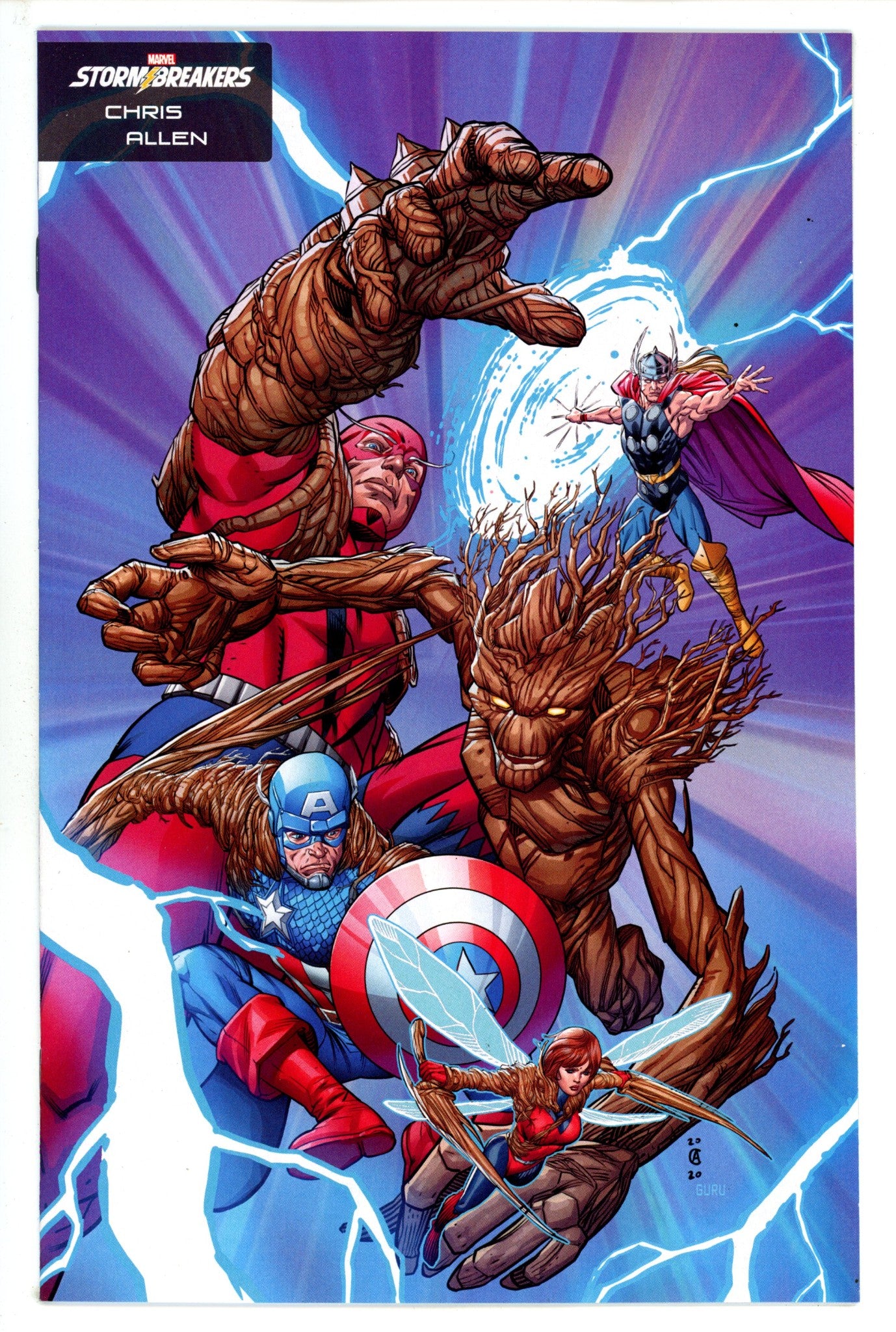 The Avengers: War Across Time 4 High Grade (2023) Allen Variant 