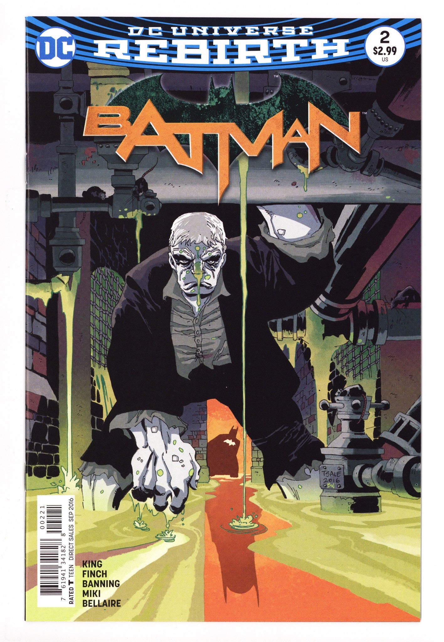 Batman Vol 3 2 High Grade (2016) Sale Variant 