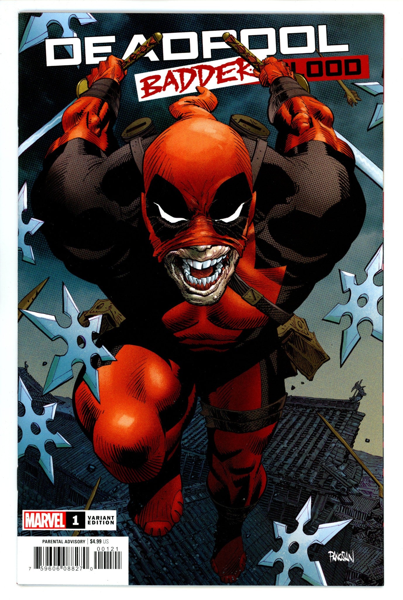 Deadpool: Badder Blood 1 High Grade (2023) Panosian Variant 