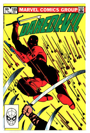 Daredevil Vol 1 189 NM- (9.2) (1982) 