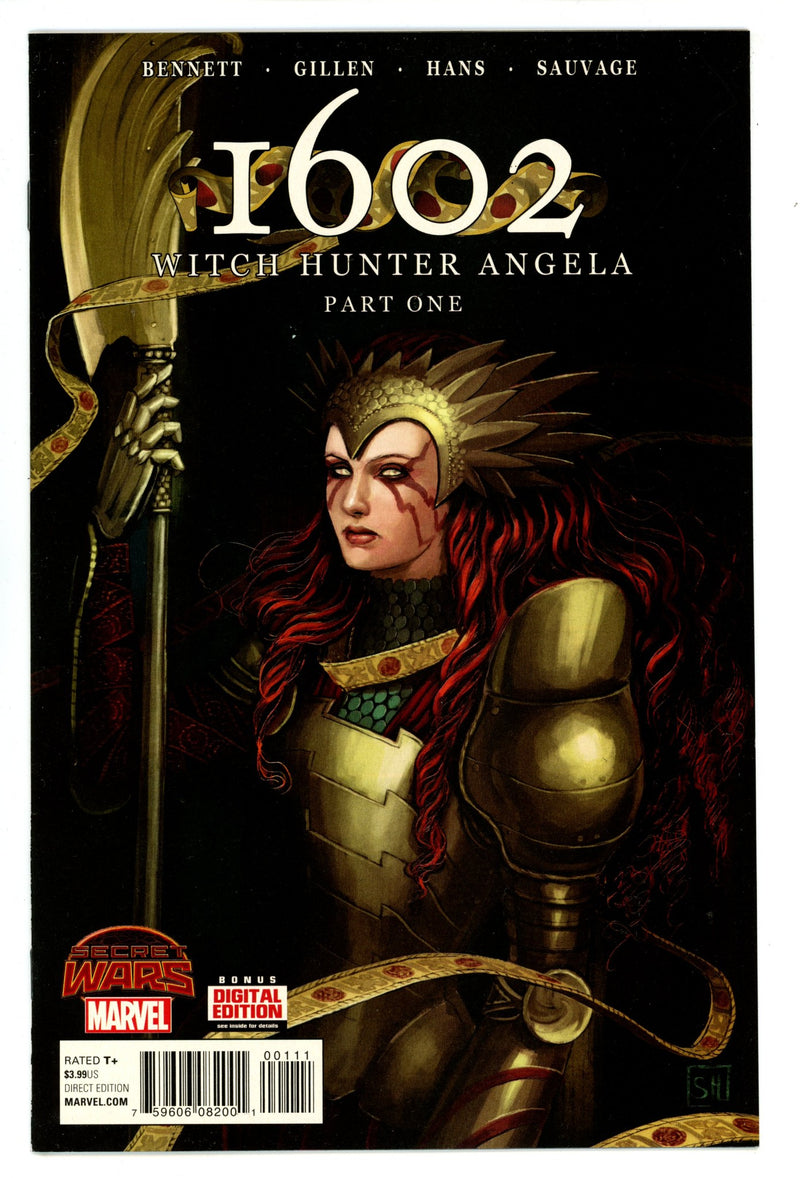1602: Witch Hunter Angela Vol 1 1 High Grade (2015) 