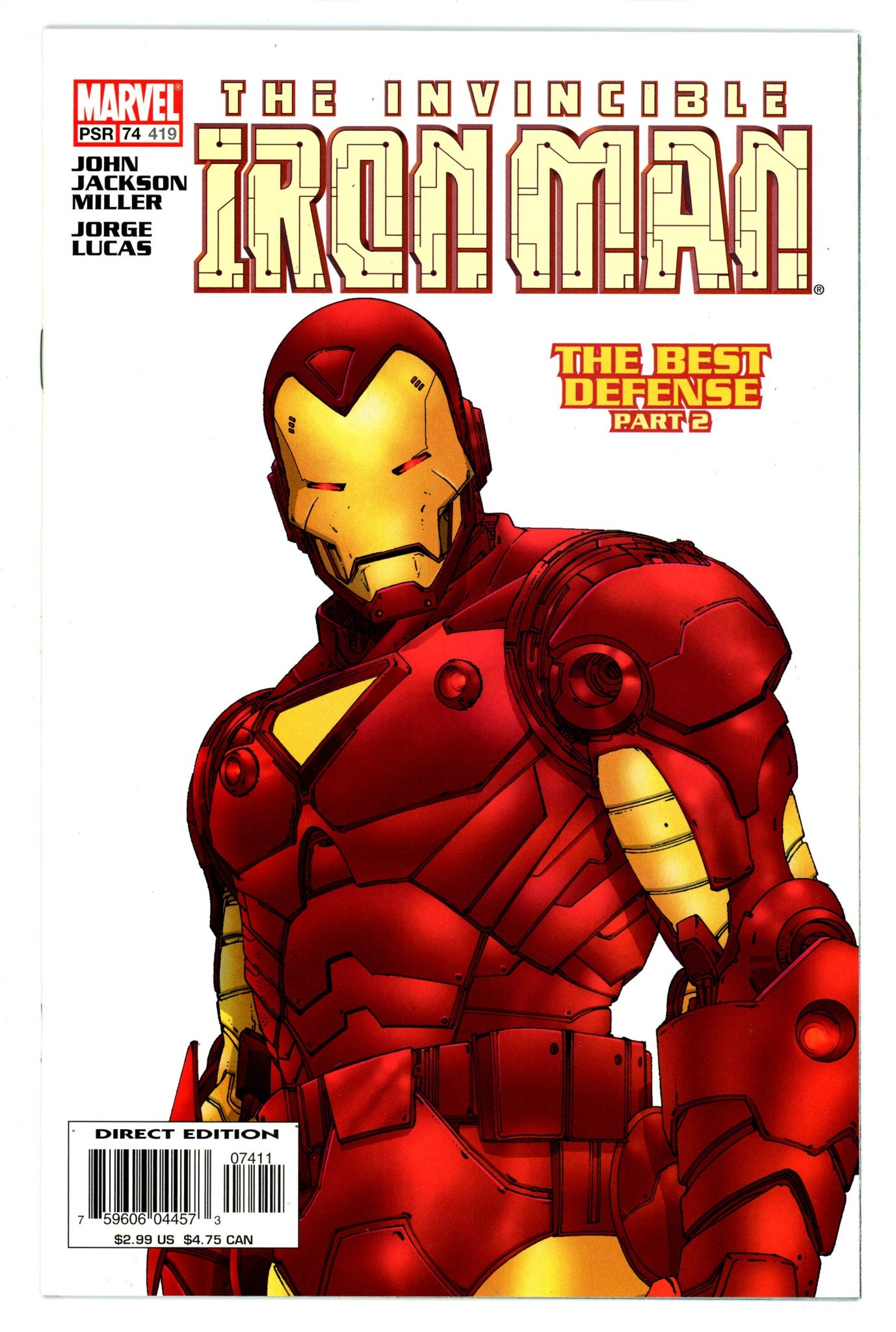 Iron Man Vol 3 74 (419) High Grade (2004) 