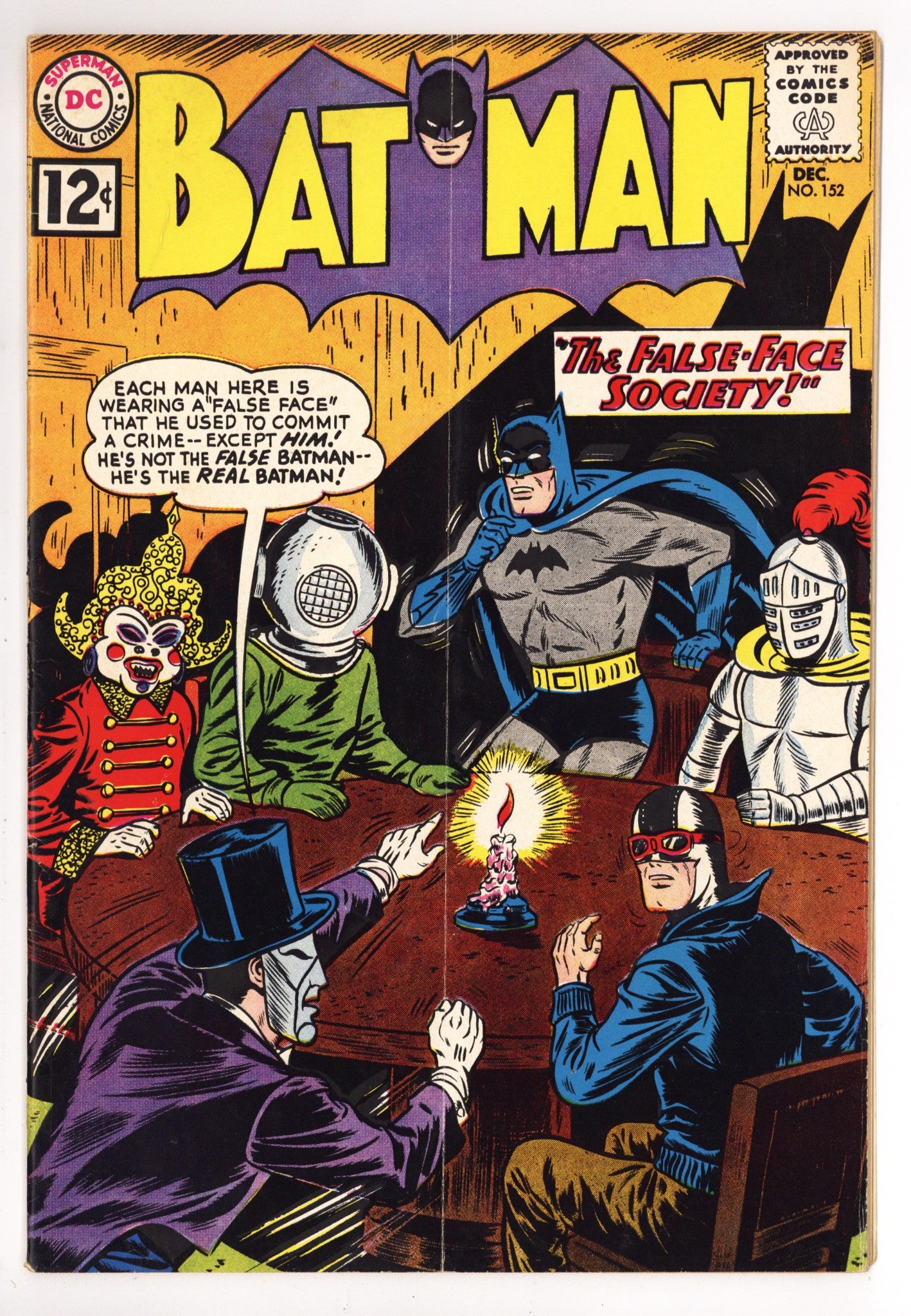 Batman Vol 1 152 VG/FN (5.0) (1962) 