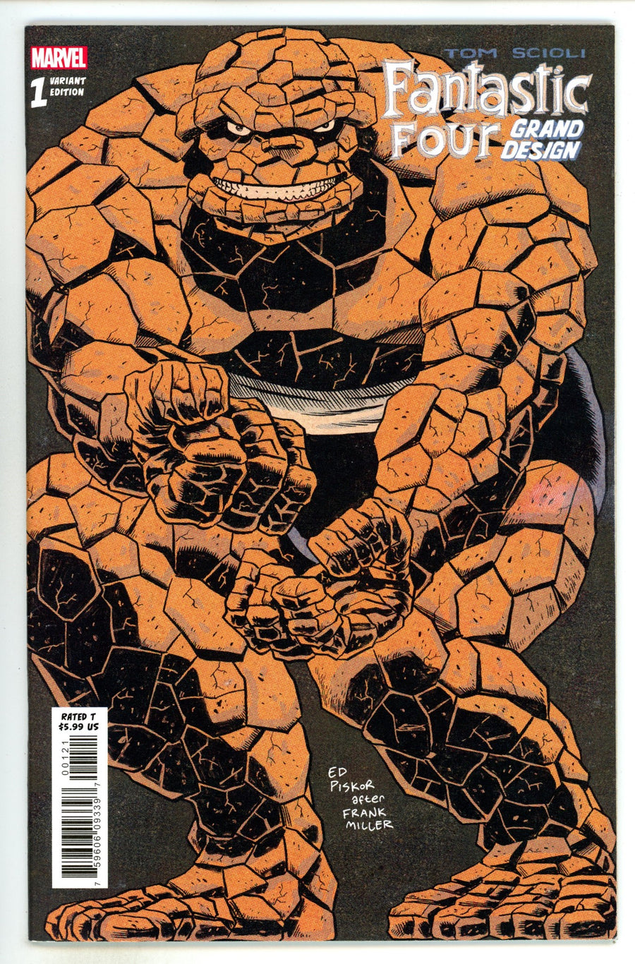 Fantastic Four: Grand Design  1  High Grade  (2019) Piskor Homage  Variant  