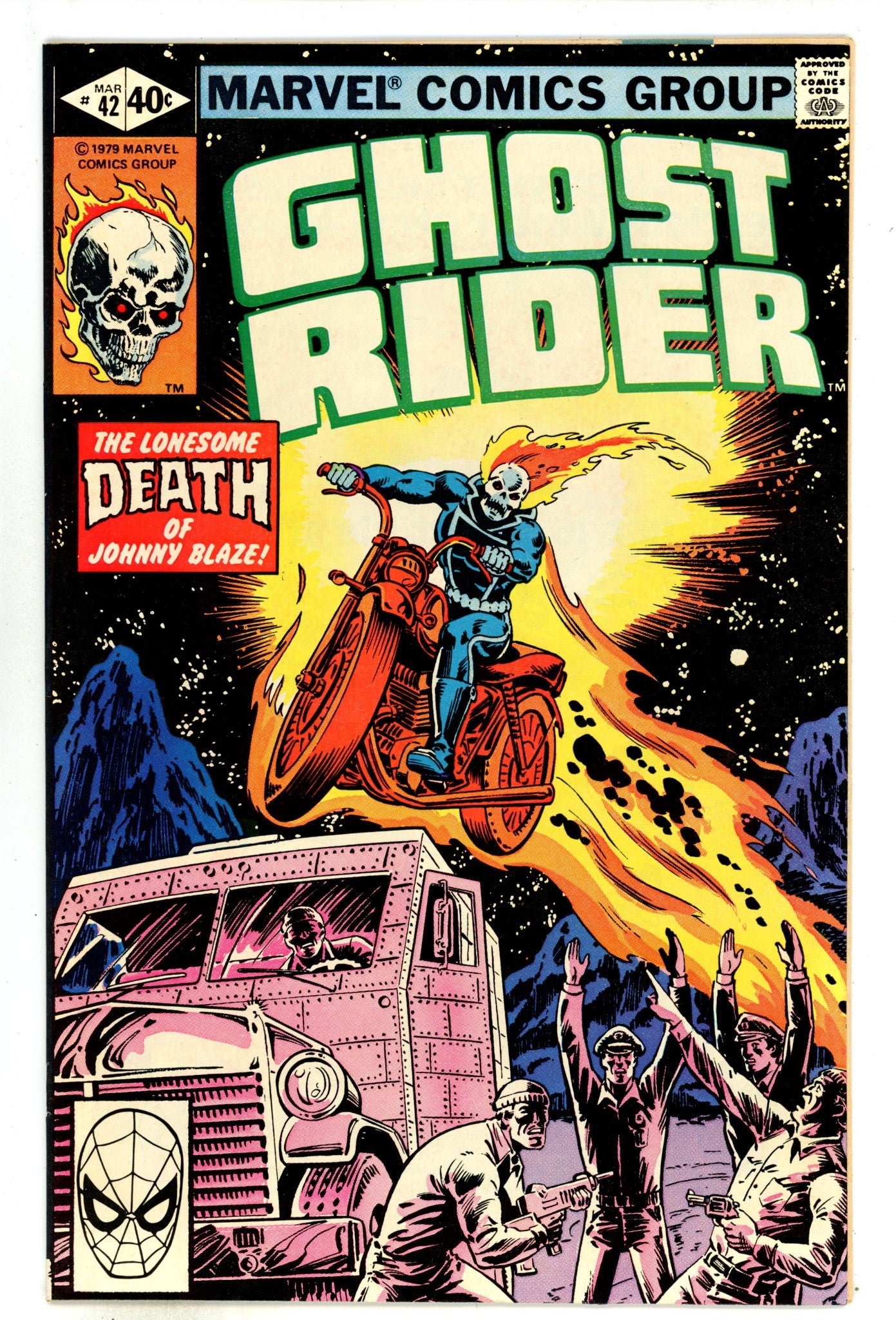 Ghost Rider Vol 1 42 NM- (9.2) (1980) 