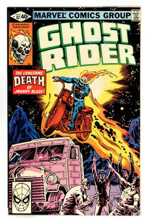 Ghost Rider Vol 1 42 NM- (9.2) (1980) 