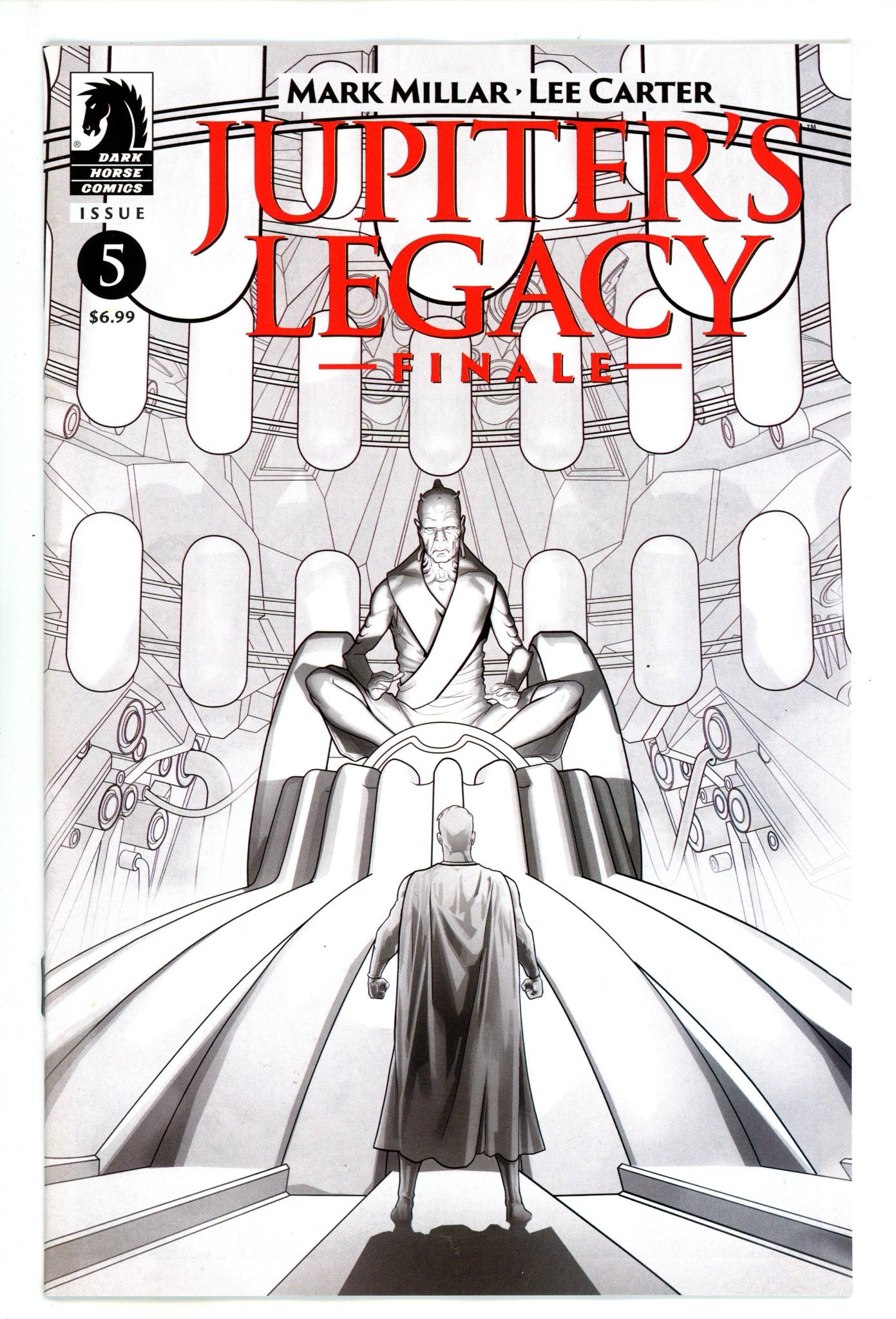 Jupiter's Legacy: Finale 5 Carter B&W Variant (2025)
