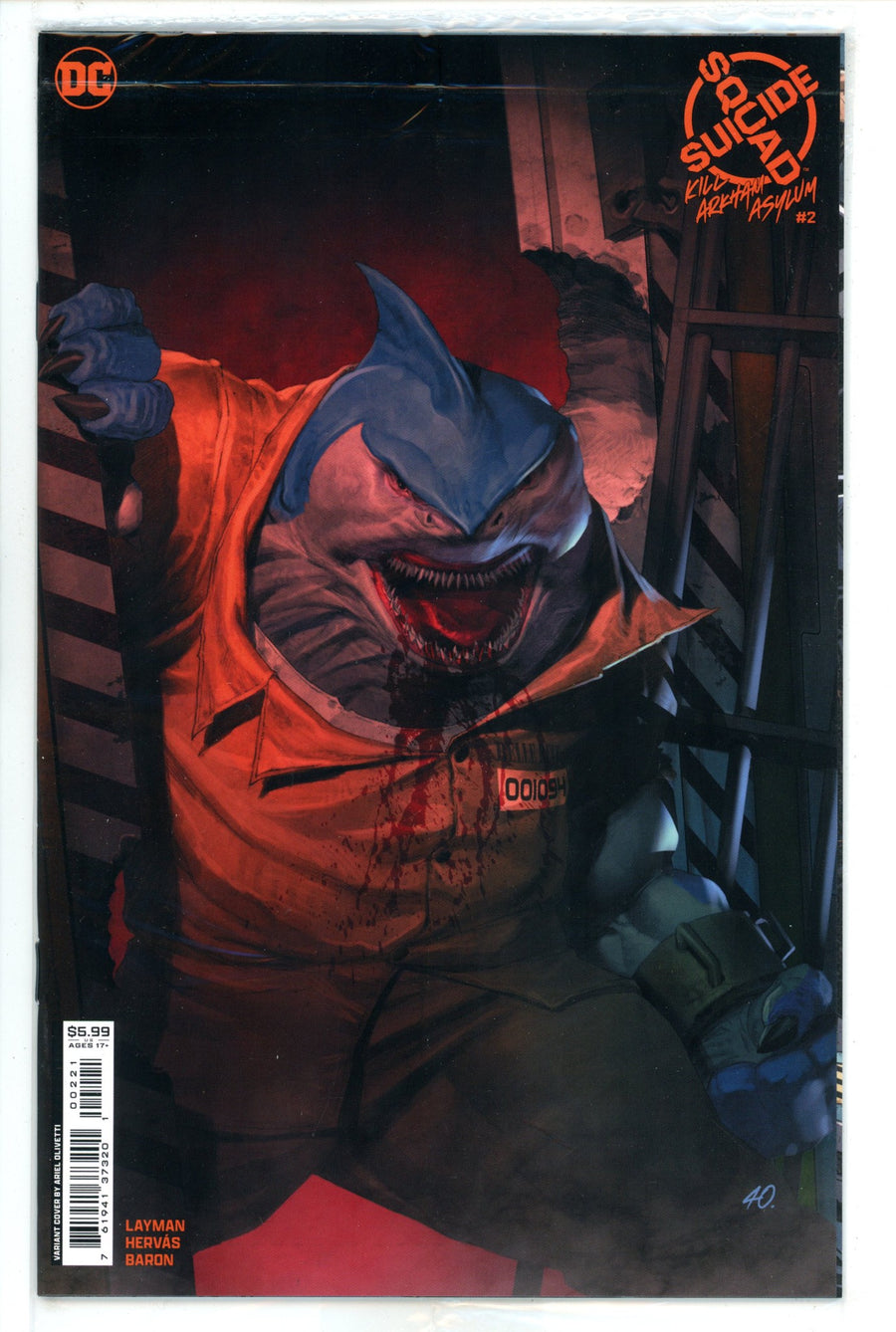 Suicide Squad Kill Arkham Asylum 2 Olivetti Variant (2024)