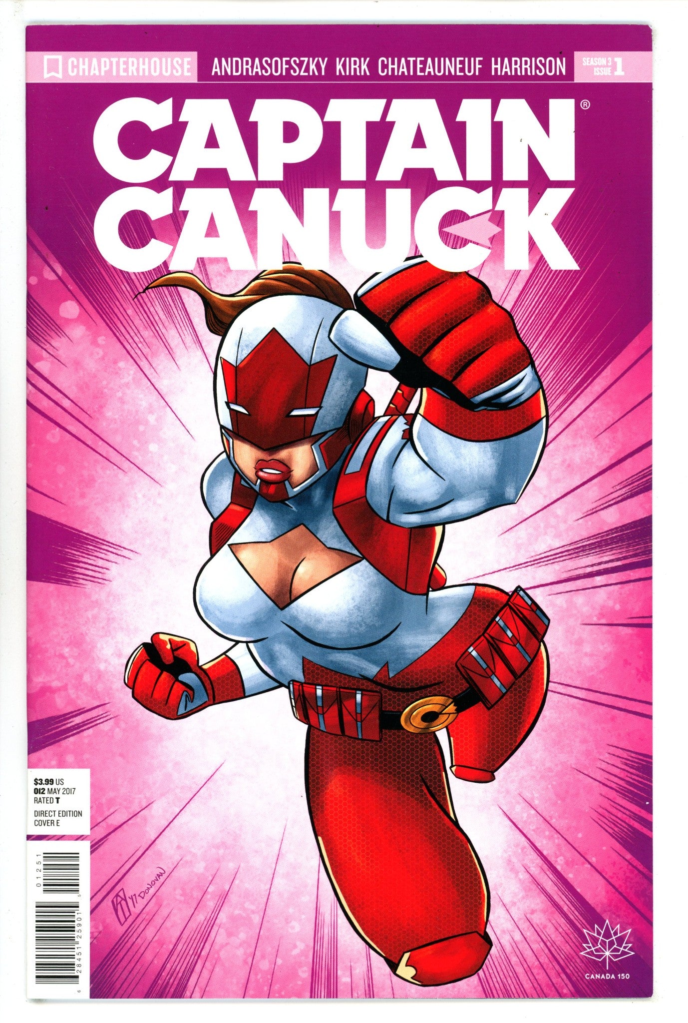 Captain Canuck Vol 2 1 Thomas Exclusive Variant (2017)