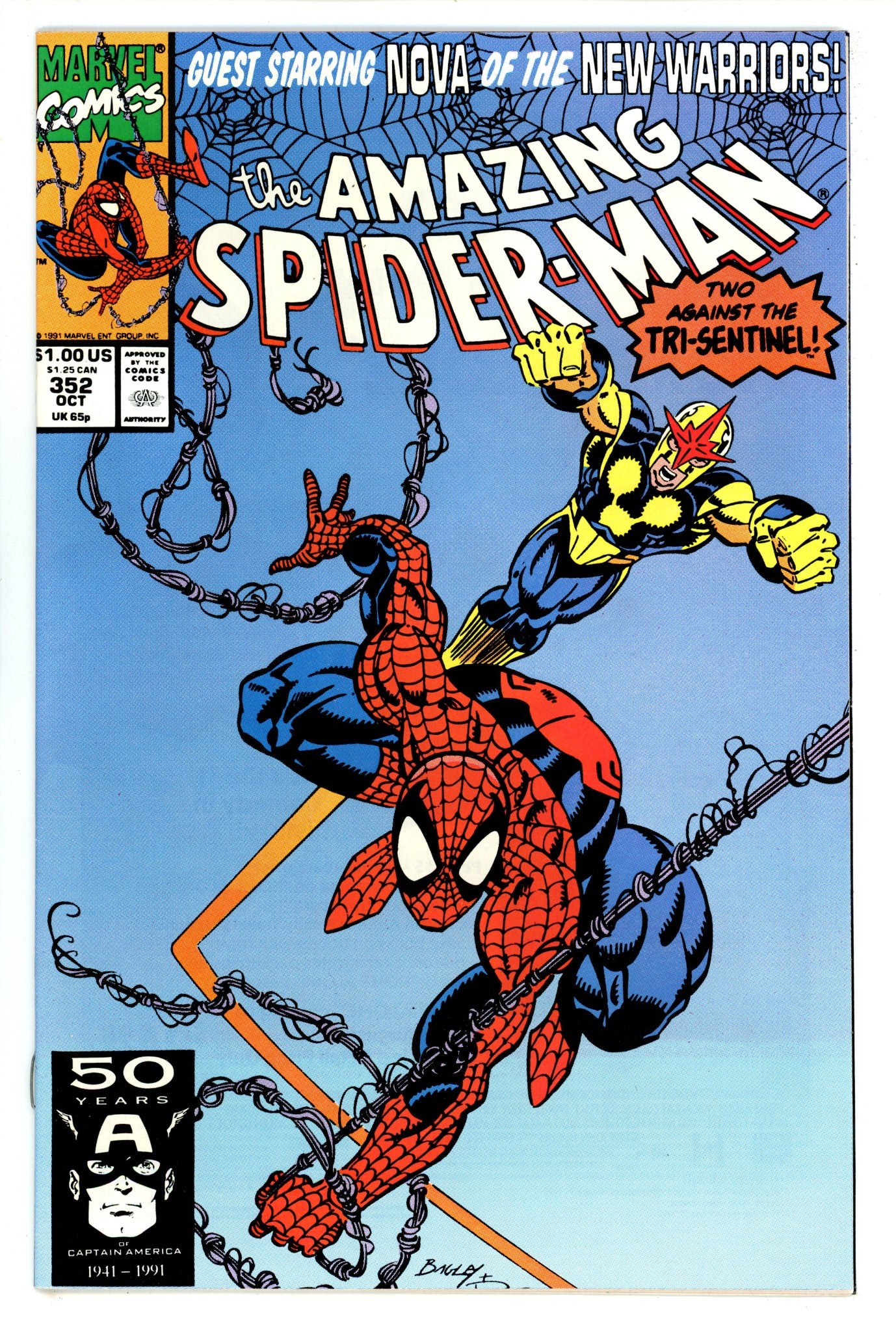The Amazing Spider-Man Vol 1 352 VF (8.0) (1991) 