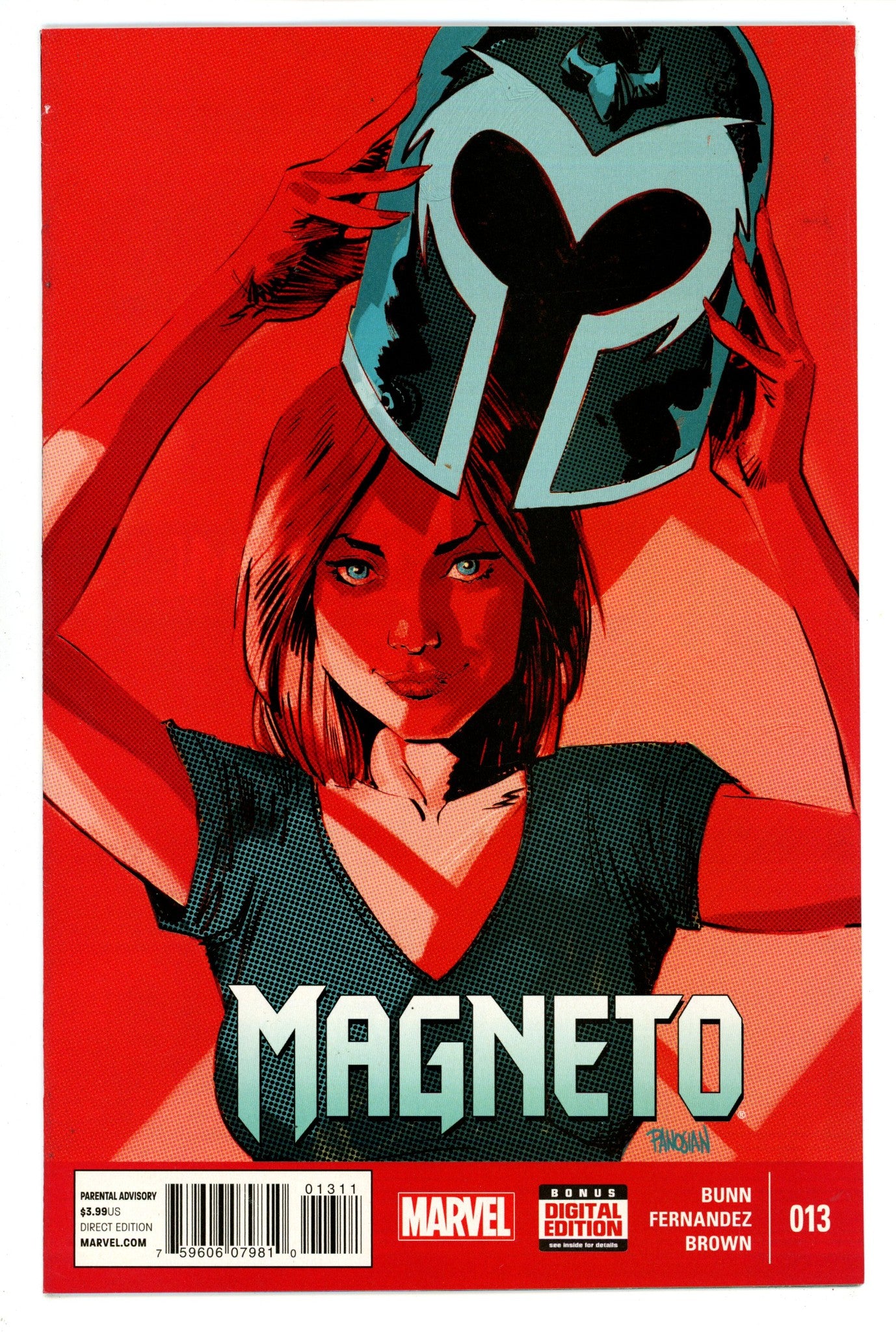 Magneto Vol 3 13 High Grade (2015) 