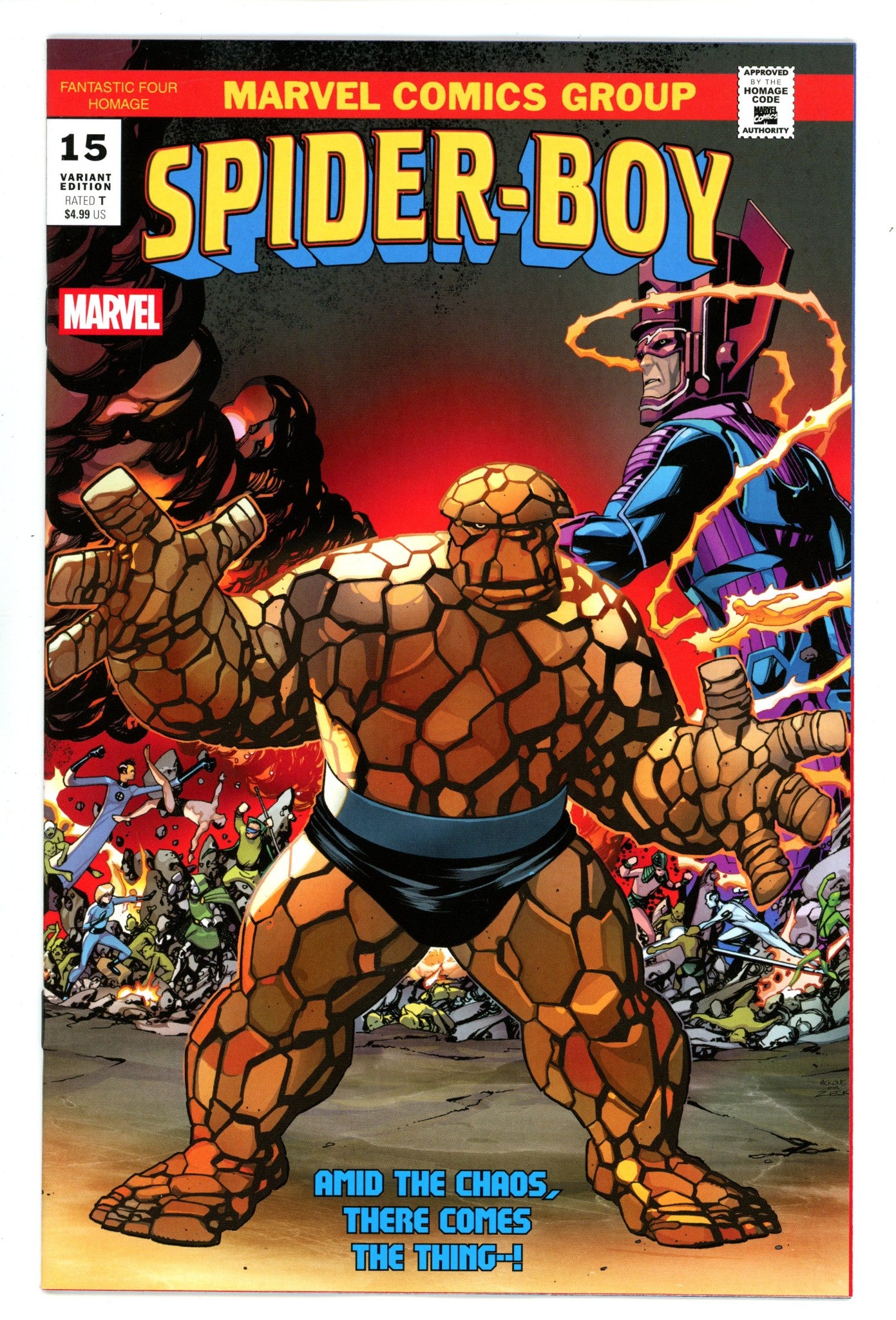 Spider-Boy 15 Mckone Homage Variant (2025)