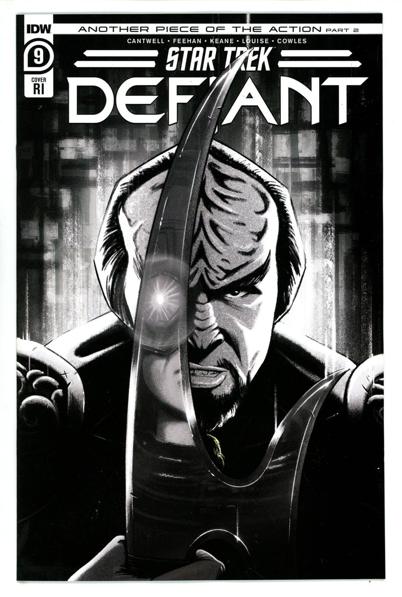 Star Trek Defiant 9 Feehan B&W Incentive Variant NM- (2023)