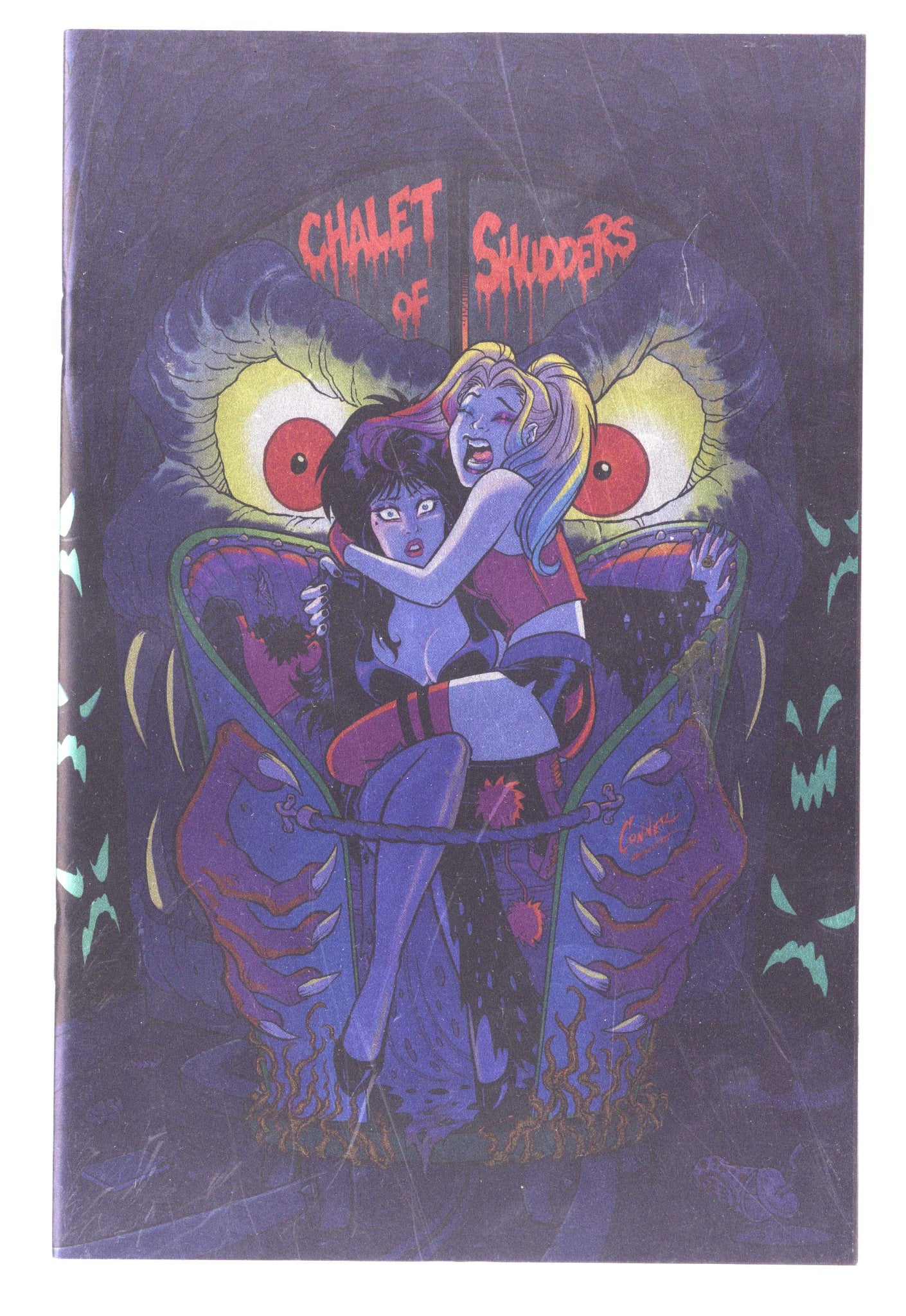 Harley Quinn X Elvira 1 Conner Foil Virgin Incentive NM (2025)