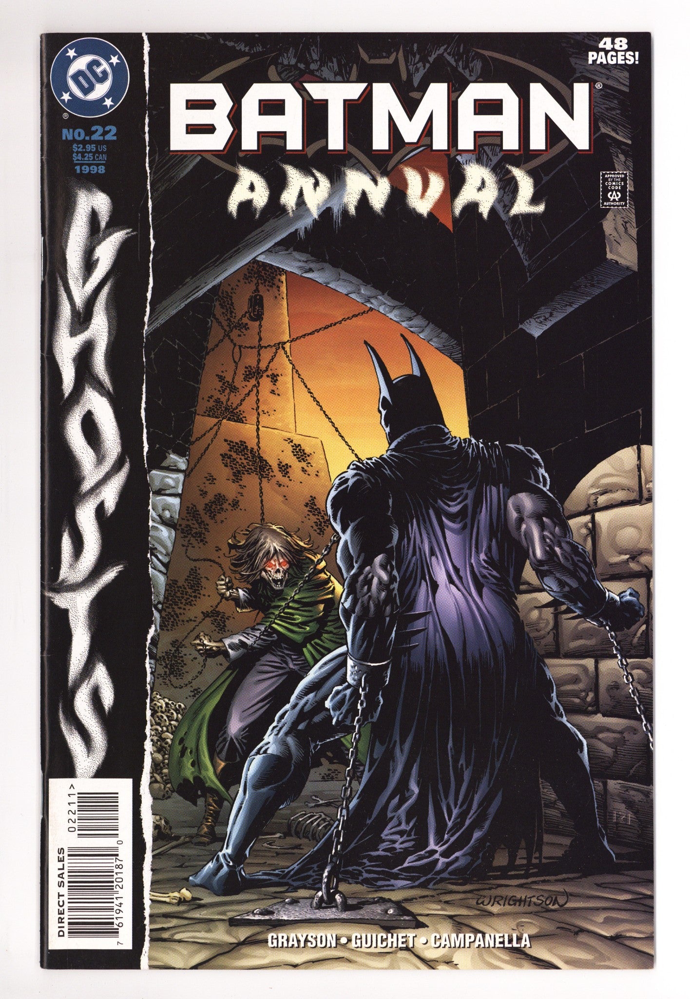 Batman Annual Vol 1 22 Mid Grade (1998) 