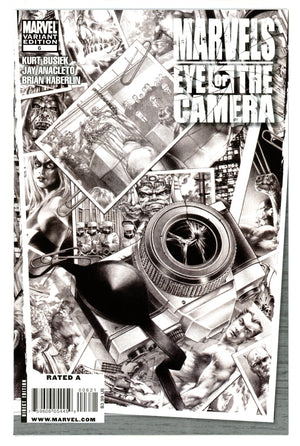Marvels: Eye of the Camera 6 High Grade (2010) Anacleto B&W Variant