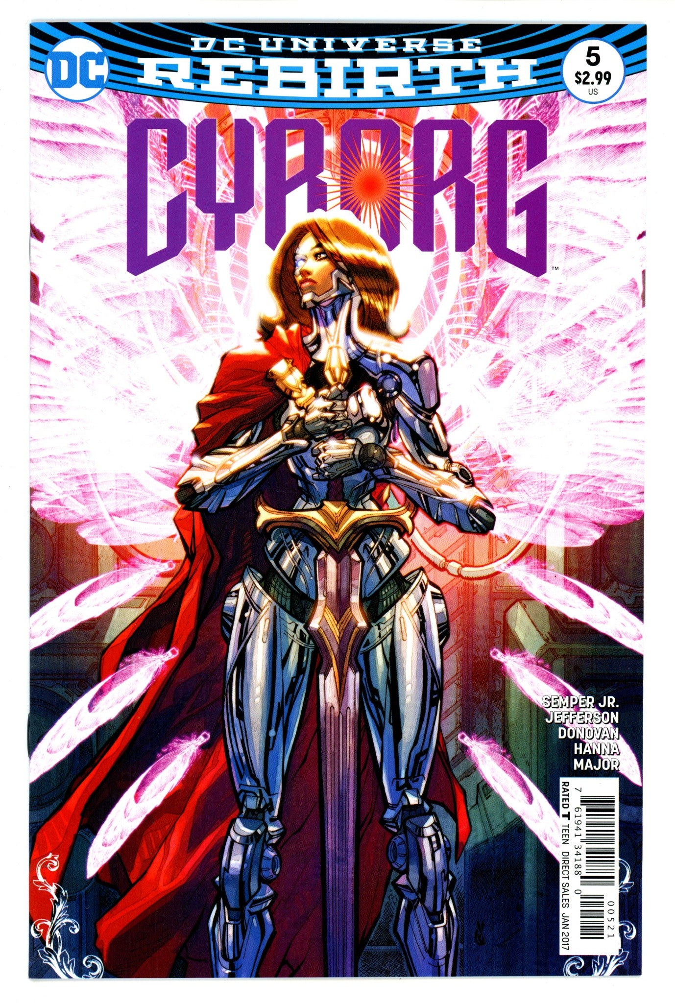 Cyborg Vol 2 5 High Grade (2017) D'Anda Variant 