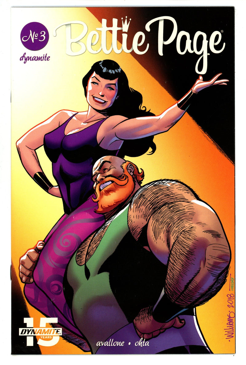 Bettie Page Vol 2 3 High Grade (2019) Williams Variant 